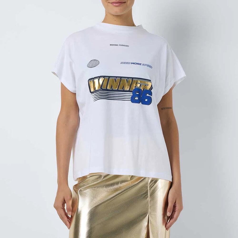 NWT Wild Fox NOISY MAY Noisy May Kim Graphic T Shirt Sz. S